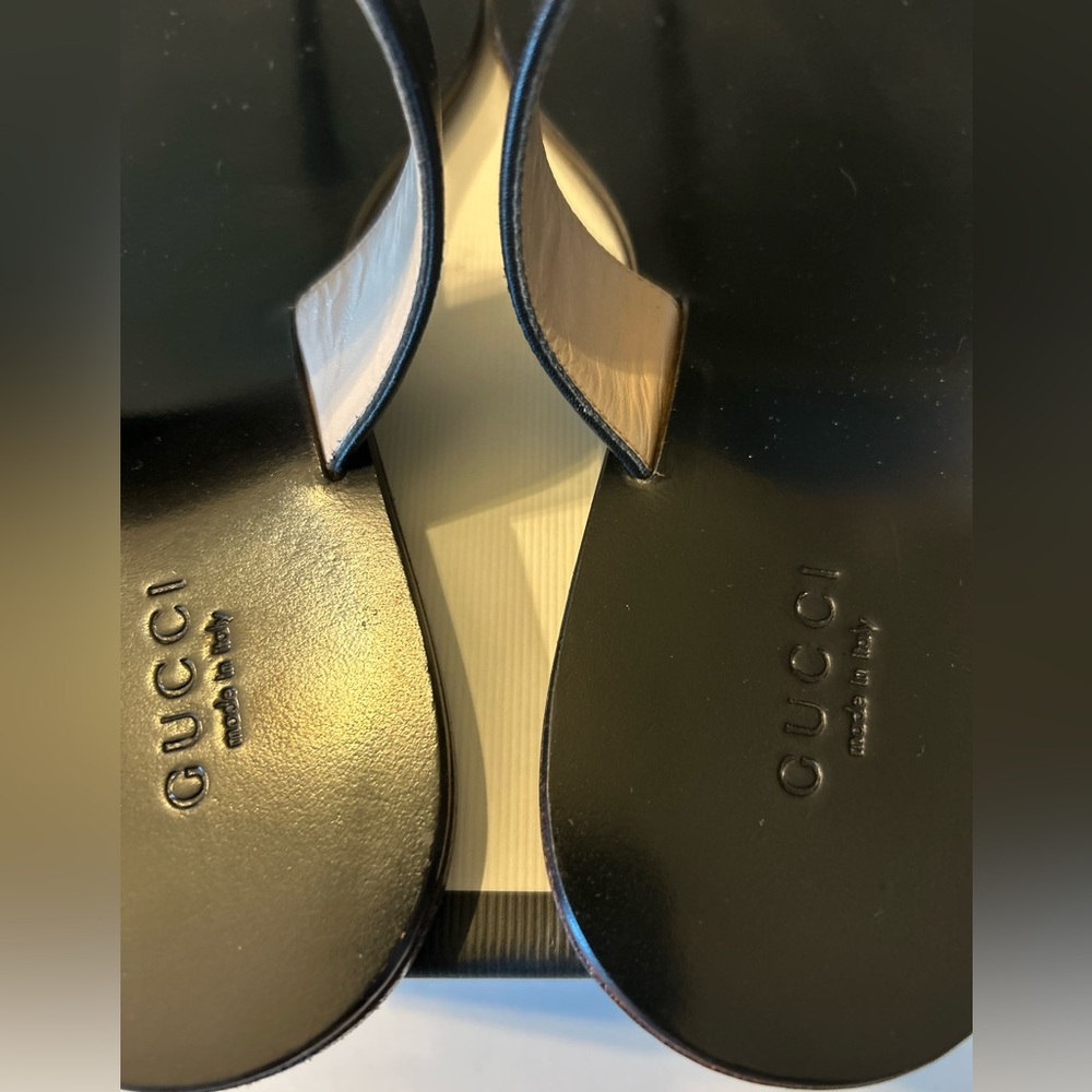 GUCCI GG MARMONT THONG SANDAL - Picture 10 of 16